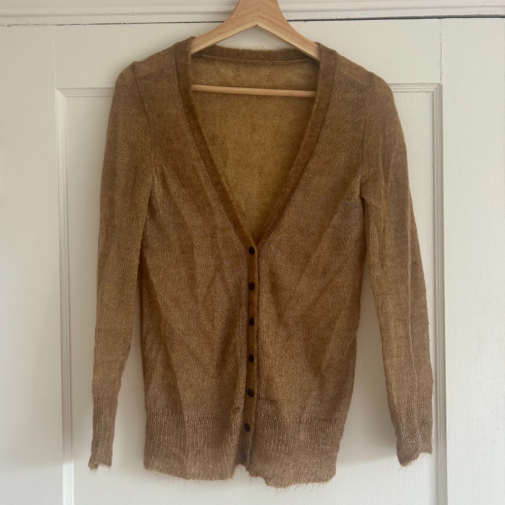 J. Crew Light Brown Mohair Sweater
